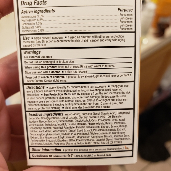 3/$15 Murad Environmental Shield daytime moisturer - Picture 2 of 2